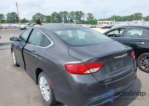 2015 Chrysler 200 Lx from USA, damaged, VIN 1C3CCCFB1FN665391